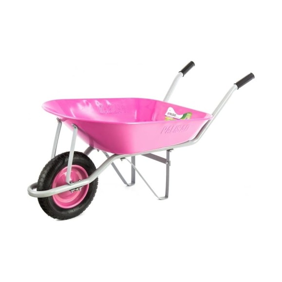 Садовая тачка PALISAD грузоподъемность 160 кг объем 78 л Pink Line 689695 Садовая тачка PALISAD грузоподъемность 160 кг объем 78 л Pink Line 689695