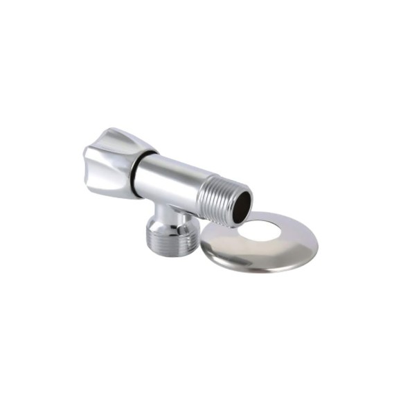Угловой вентиль Valtec для подключения сантехнических приборов 1/2"х1/2" VT.240.N.04 Угловой вентиль Valtec для подключения сантехнических приборов 1/2"х1/2" VT.240.N.04