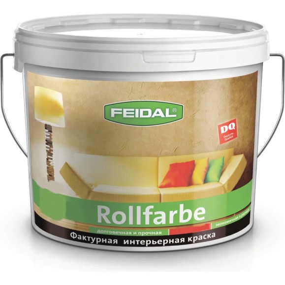 Штукатурка Rollfarbe 7 кг FEIDAL 20142 Штукатурка Rollfarbe 7 кг FEIDAL 20142