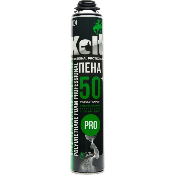 Монтажная пена KOLT 50 летняя, проф 1000 мл K85S50+ Монтажная пена KOLT 50 летняя, проф 1000 мл K85S50+