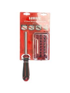 Набор бит Hart 17 шт с рукояткой HSD17PCS 5132003140 Набор бит Hart 17 шт с рукояткой HSD17PCS 5132003140