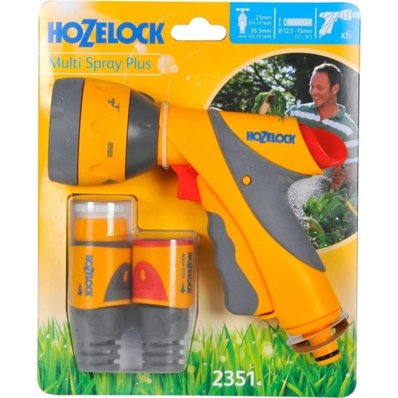 Набор для полива Hozelock Multi Spray Plus с пистолетом 2351P3600 Набор для полива Hozelock Multi Spray Plus с пистолетом 2351P3600