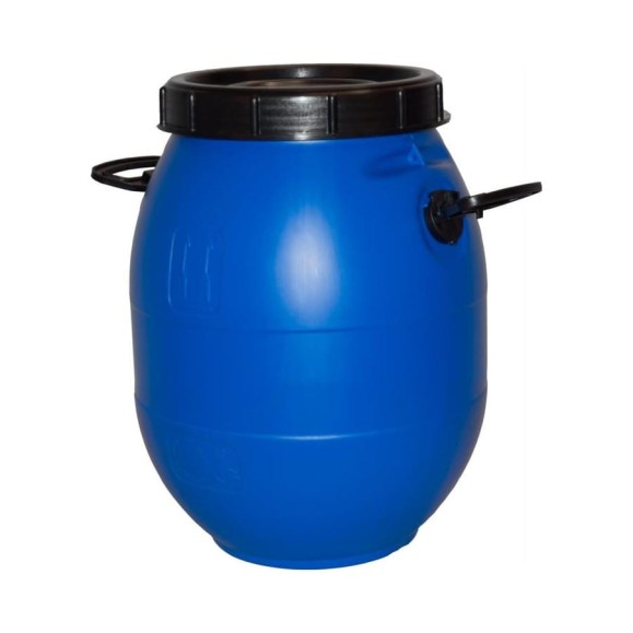 Бочка с винтовой крышкой ТАРА п/э, 40 л, синяя 11351