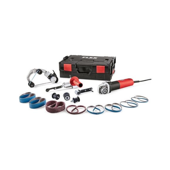 Ленточная шлифовальная машина для труб FLEX TRINOX BRE 8-4 INOX Set 453463 Ленточная шлифовальная машина для труб FLEX TRINOX BRE 8-4 INOX Set 453463
