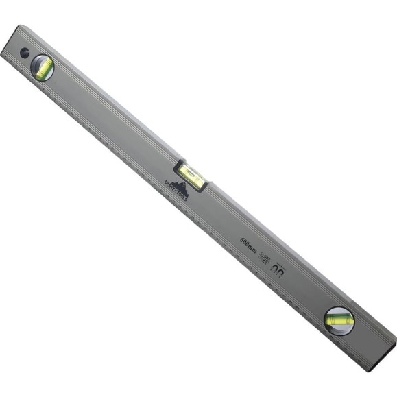 Алюминиевый уровень Vertextools 600мм 3033-600 Алюминиевый уровень Vertextools 600мм 3033-600