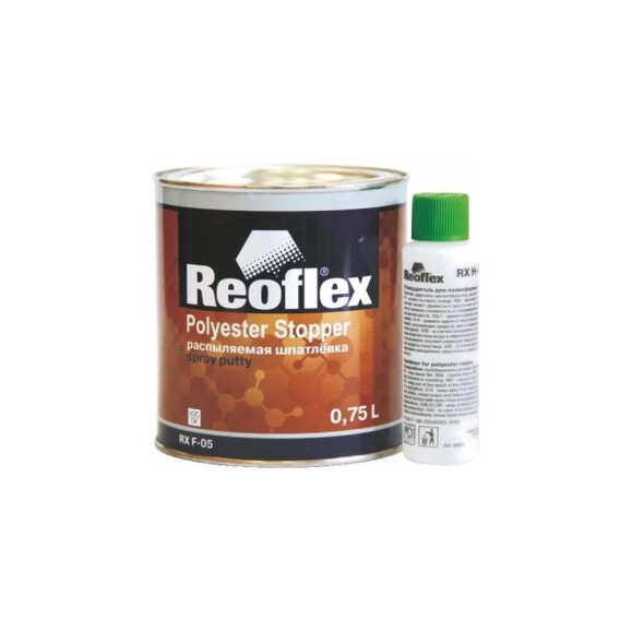 Распыляемая шпатлевка Reoflex Spray 0.8 л RX F-05/800 Распыляемая шпатлевка Reoflex Spray 0.8 л RX F-05/800