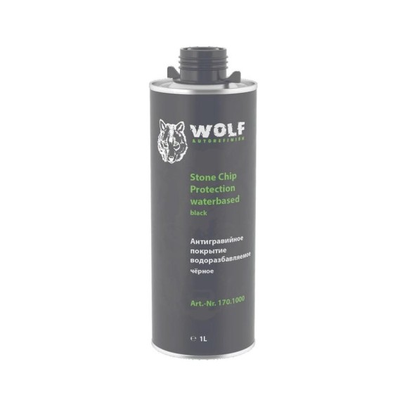 Антигравий на водной основе Wolf 1л, чёрный 170.1000 Антигравий на водной основе Wolf 1л, чёрный 170.1000