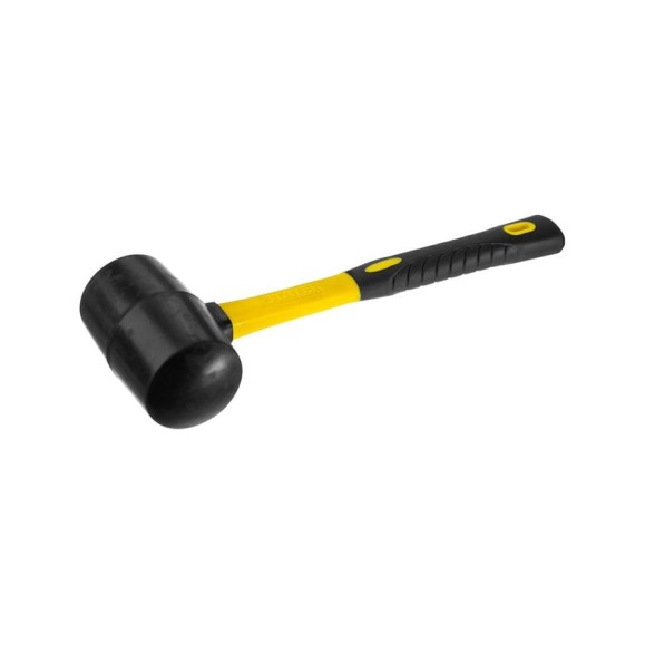 Резиновая черная киянка с фибергласовой ручкой 230г STAYER PROFESSIONAL 2054-40 Резиновая черная киянка с фибергласовой ручкой 230г STAYER PROFESSIONAL 2054-40