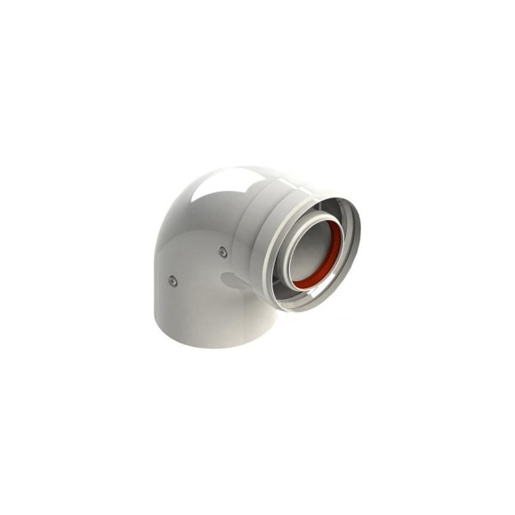 Колено промежуточное (90 градусов; 60/100 мм) DR thermo Y-003 Колено промежуточное (90 градусов; 60/100 мм) DR thermo Y-003
