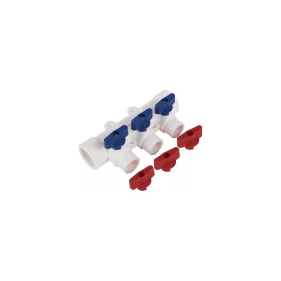 Коллектор TEBO PPR 40x20x3 выхода 030091272 Коллектор TEBO PPR 40x20x3 выхода 030091272