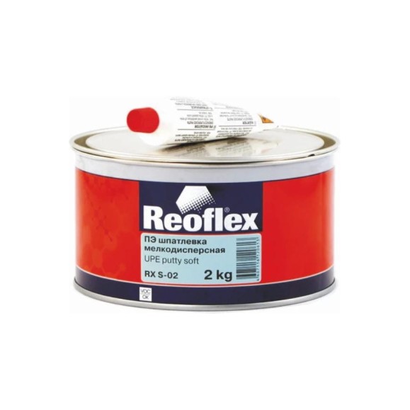 Мелкодисперсная шпатлевка Reoflex Soft 2 кг RX S-02/2000 Мелкодисперсная шпатлевка Reoflex Soft 2 кг RX S-02/2000