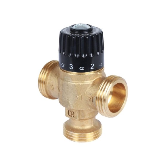 Термостатический смесительный клапан STOUT 1 НР, 30-65°С, KV 1.8 SVM-0125-186525 RG008TIGH10JQU Термостатический смесительный клапан STOUT 1 НР, 30-65°С, KV 1.8 SVM-0125-186525 RG008TIGH10JQU