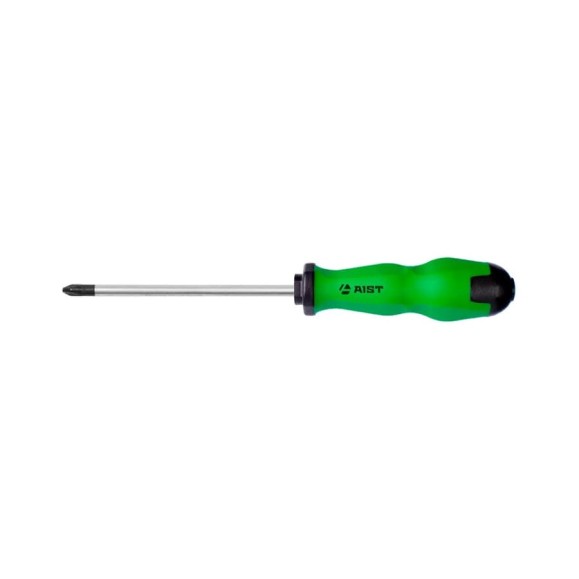 Крестовая отвертка PZ2 100мм ударная AIST 83011002 00-00003500 Крестовая отвертка PZ2 100мм ударная AIST 83011002 00-00003500