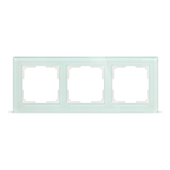 Рамка Smartbuy 3-местная стекло бежевая Нептун SBE-05i-Glass-FR-3 Рамка Smartbuy 3-местная стекло бежевая Нептун SBE-05i-Glass-FR-3