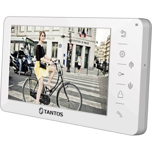 Монитор видеодомофона Tantos Amelie, White 00-00017727 Монитор видеодомофона Tantos Amelie, White 00-00017727