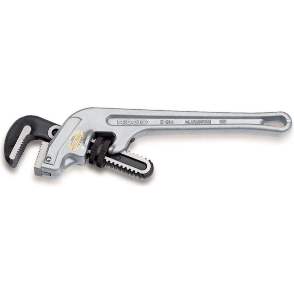 Алюминиевый концевой трубный ключ RIDGID 14" 90117