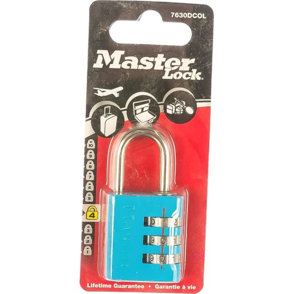 Кодовый навесной замок MasterLock 7630EURDCOL Кодовый навесной замок MasterLock 7630EURDCOL