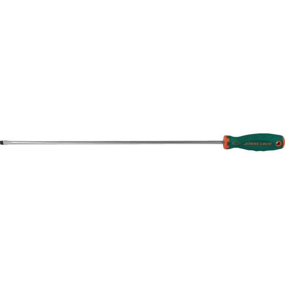 Стержневая шлицевая отвертка Jonnesway Anti-Slip Grip SL8.0х500 мм 46139 D71S8500 Стержневая шлицевая отвертка Jonnesway Anti-Slip Grip SL8.0х500 мм 46139 D71S8500
