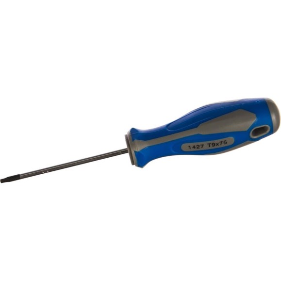 Отвертка TORX Т09, 75мм, с отверстием KING TONY 14270903 Отвертка TORX Т09, 75мм, с отверстием KING TONY 14270903