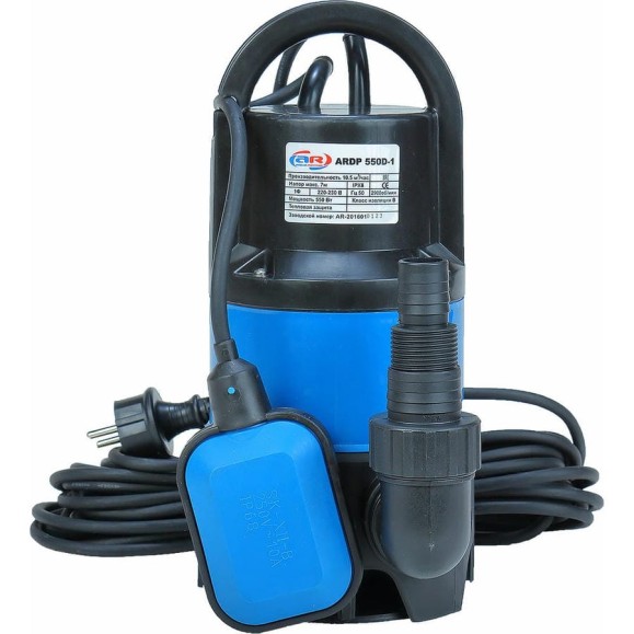 Дренажный насос AquamotoR ARDP 550 D-1 AR151006 Дренажный насос AquamotoR ARDP 550 D-1 AR151006