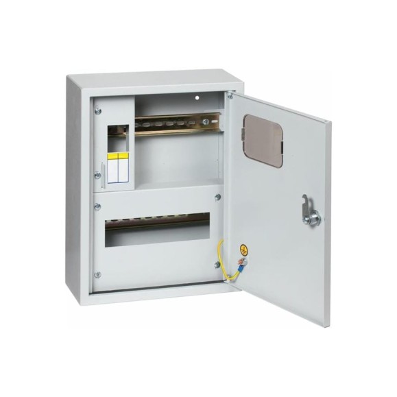 Учетно-распределительный навесной щит EKF ЩУРн 1/12 с окном IP31 360х280х110 mb23-1/12e