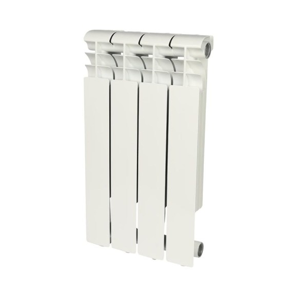 Алюминиевый радиатор ROMMER Profi 500 AL500-80-80-100 4 секции RAL9016 82482 Алюминиевый радиатор ROMMER Profi 500 AL500-80-80-100 4 секции RAL9016 82482