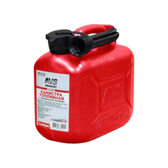 Канистра AVS TPK-05 5 л топливная пластик A78361S Канистра AVS TPK-05 5 л топливная пластик A78361S