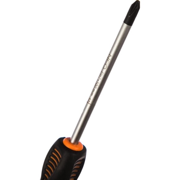 Крестовая отвертка NEO Tools PH2x100 мм S2 04-024 Крестовая отвертка NEO Tools PH2x100 мм S2 04-024