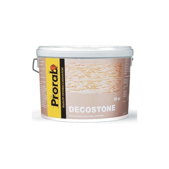 Фактурная штукатурка DECOSTONE DS 001 M 20 кг PRORAB PDSM001-20