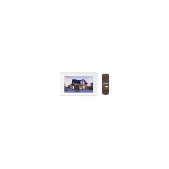 Комплект бюджетного домофона Tantos Mia Kit монитор 7" Mia и вызывная панель Walle+ (медь) 00-00174594 Комплект бюджетного домофона Tantos Mia Kit монитор 7" Mia и вызывная панель Walle+ (медь) 00-00174594