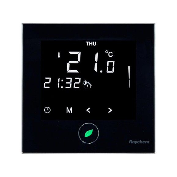 Термостат программируемый R-Green-Leaf с большим дисплеем Raychem 1244-017312 Термостат программируемый R-Green-Leaf с большим дисплеем Raychem 1244-017312