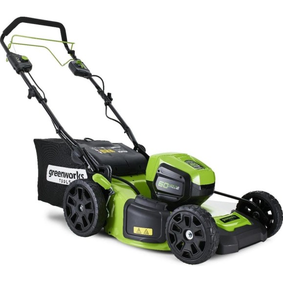 Газонокосилка самоходная аккумуляторная GD60LM46SPK4 60V 46 см бесщеточная с 1хАКБ 4 Ач GreenWorks 2502907UB Газонокосилка самоходная аккумуляторная GD60LM46SPK4 60V 46 см бесщеточная с 1хАКБ 4 Ач GreenWorks 2502907UB