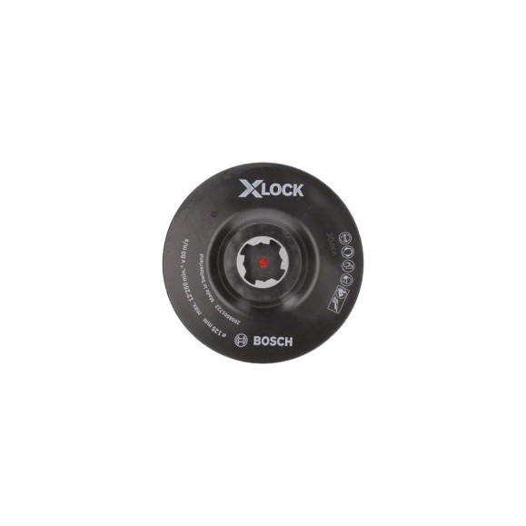 Тарелка опорная X-LOCK на липучке 125 мм Bosch 2608601722 Тарелка опорная X-LOCK на липучке 125 мм Bosch 2608601722