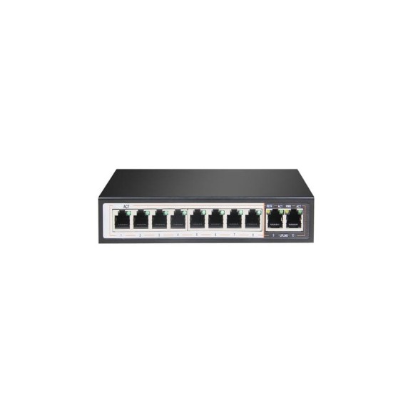 8-ми канальный гигабитный PoE коммутатор J2000 NET-SWG08P2Ui CC000007119