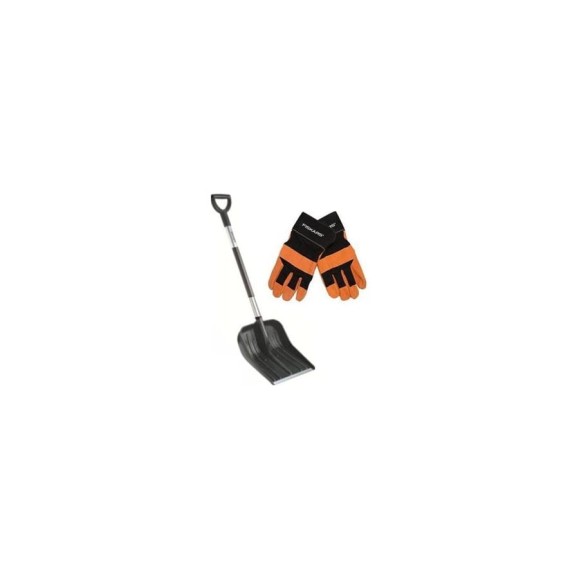 Лопата для снега + перчатки FISKARS Лопата для снега + перчатки FISKARS
