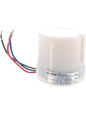 Фотореле Smartbuy, 20А 4400Вт IP44 sbl-fr-602 Фотореле Smartbuy, 20А 4400Вт IP44 sbl-fr-602