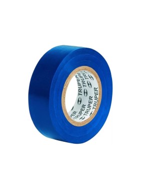 Изолента Truper акрил, 9 м, ширина 19 мм, синяя M-22Z 13514