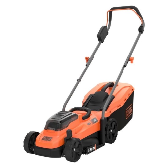 Колесная аккумуляторная газонокосилка Black+Decker 36В BCMW3318L2-QW Колесная аккумуляторная газонокосилка Black+Decker 36В BCMW3318L2-QW