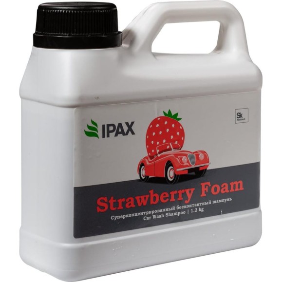 Автошампунь концентрированный Strawberry Foam 1.2 кг IPAX SF-1,2 Автошампунь концентрированный Strawberry Foam 1.2 кг IPAX SF-1,2
