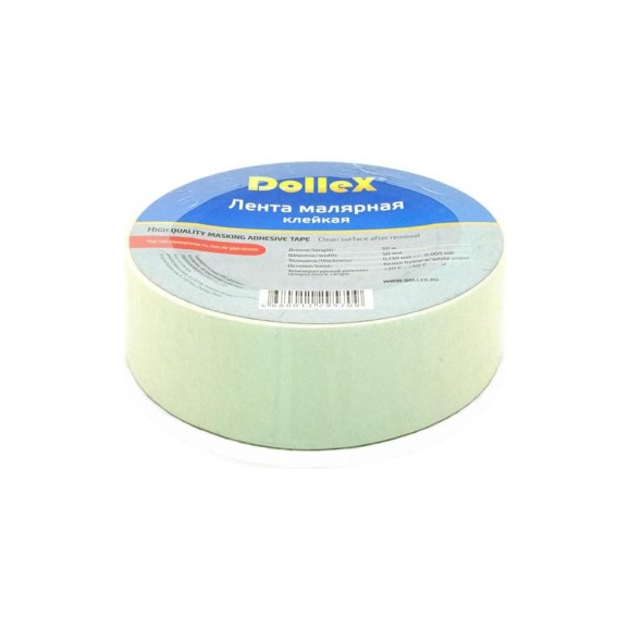 Малярная лента DolleX 50 мм х 50 м SM-505 Малярная лента DolleX 50 мм х 50 м SM-505