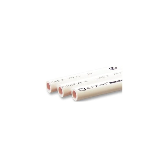 Труба СТМ ПЛАСТ PP-R PN 20 DN 25х4.2, 2 м C2PP0025 Труба СТМ ПЛАСТ PP-R PN 20 DN 25х4.2, 2 м C2PP0025