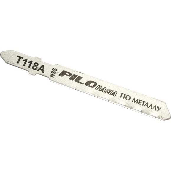 Пилки (2 шт; HSS; 21 TPI; 75x50 мм; h=1.5-3 мм) для лобзика T118A Pilorama 541181