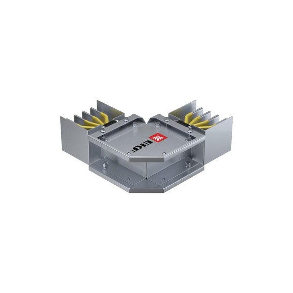 Угловая горизонтальная секция EKF 2500А, IP55, AL 3L+N+PE HPA25EH45 Угловая горизонтальная секция EKF 2500А, IP55, AL 3L+N+PE HPA25EH45