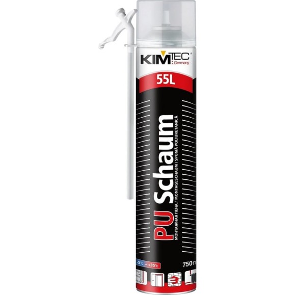 Бытовая пена KIM TEC PU SCHAUM 101S 750 мл 3700 Бытовая пена KIM TEC PU SCHAUM 101S 750 мл 3700