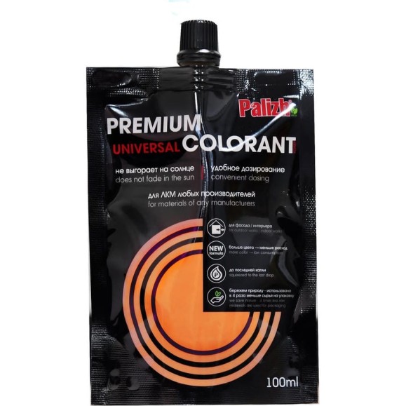 Колер PALIZH №2015 PREMIUM фасад 0,1л хурма 11605791 Колер PALIZH №2015 PREMIUM фасад 0,1л хурма 11605791