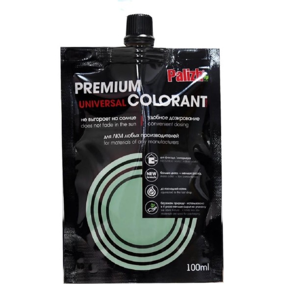 Колер PALIZH №2016 PREMIUM фасад 0,1л полынь 11605792 Колер PALIZH №2016 PREMIUM фасад 0,1л полынь 11605792