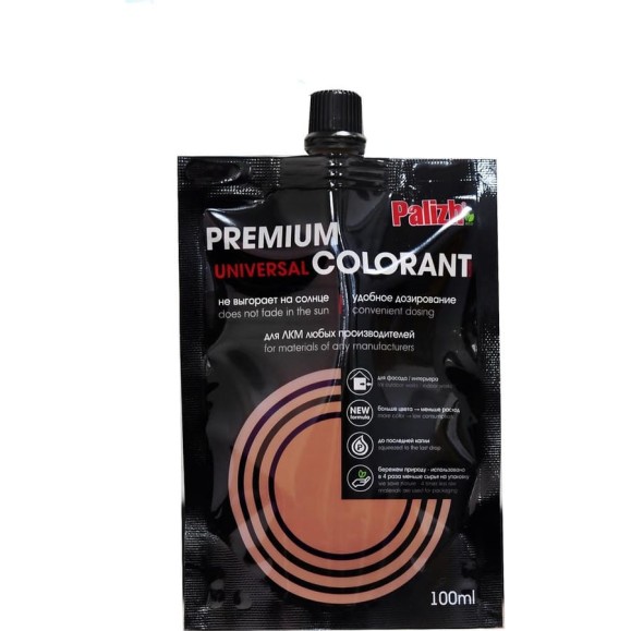 Колер PALIZH №2006 PREMIUM фасад 0,1л мокко 11605784 Колер PALIZH №2006 PREMIUM фасад 0,1л мокко 11605784