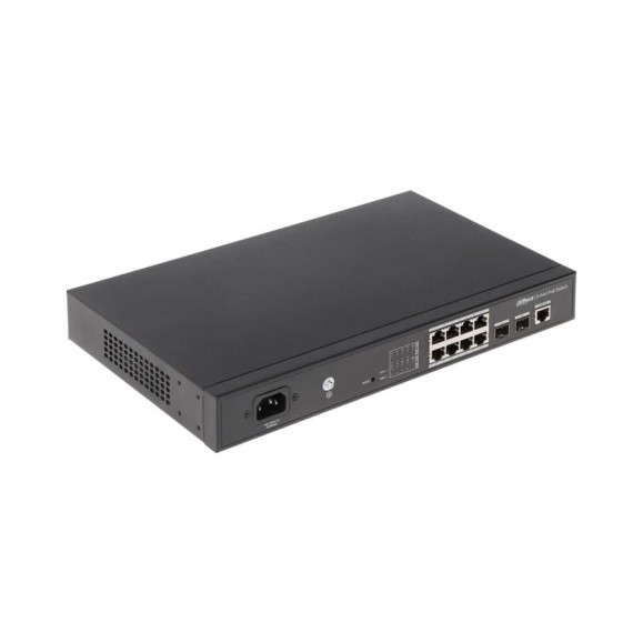 10-портовый гигабитный коммутатор с 8-РОЕ портами Dahua DH-PFS4210-8GT-150 24613