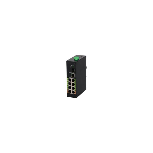 10-портовый коммутатор с 8-еРоЕ портами Dahua неуправляемый DH-LR2110-8ET-120 21238 10-портовый коммутатор с 8-еРоЕ портами Dahua неуправляемый DH-LR2110-8ET-120 21238
