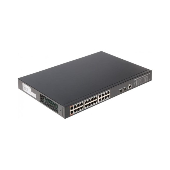Управляемый 28-портовый гигабитный коммутатор с 24-РОЕ портами Dahua DH-PFS3228-24GT-240 АН5031898 Управляемый 28-портовый гигабитный коммутатор с 24-РОЕ портами Dahua DH-PFS3228-24GT-240 АН5031898